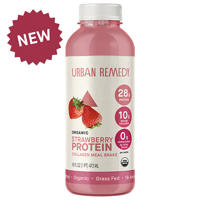 Strawberry Protein Collagen Meal Shake